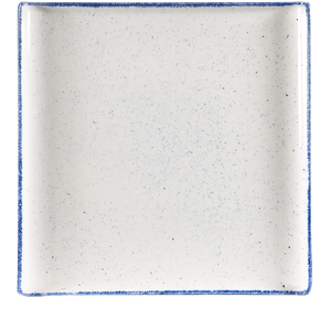 Półmisek kwadratowy 303x303 mm | CHURCHILL, Stonecast Hints Indigo