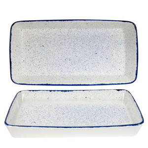 Naczynie do zapiekania 530x160x62 mm,3 l | CHURCHILL, Stonecast Hints Indigo