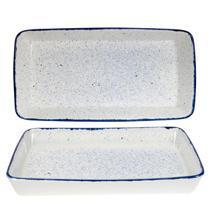 Naczynie do zapiekania 530x325x62 mm, 6 l | CHURCHILL, Stonecast Hints Indigo