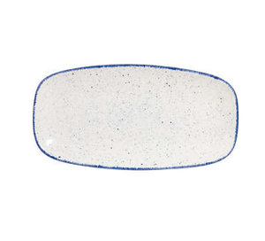 Półmisek prostokątny 298x153 mm | CHURCHILL, Stonecast Hints Indigo
