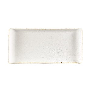 Półmisek prostokątny 300x145 mm | CHURCHILL, Stonecast Hints Barley White