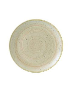 Talerz płytki okrągły ø 217 mm | CHURCHILL, Stonecast Nutmeg Cream