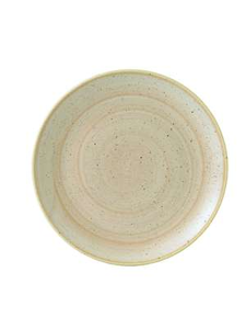 Talerz płytki okrągły ø 324 mm | CHURCHILL, Stonecast Nutmeg Cream