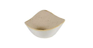 Talerz głęboki trójkątny ø 153 mm, 260 ml | CHURCHILL, Stonecast Nutmeg Cream