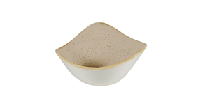 Talerz głęboki trójkątny ø 185 mm, 370 ml | CHURCHILL, Stonecast Nutmeg Cream