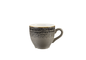 Filiżanka do espresso 100 ml | CHURCHILL, Studio Prints Homespun Charcoal Black