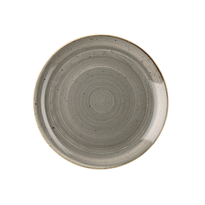 Talerz płytki okrągły ø 288 mm | CHURCHILL, Stonecast Grey