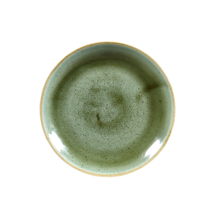 Talerz płytki okrągły ø 165 mm | CHURCHILL, Stonecast Samphire Green