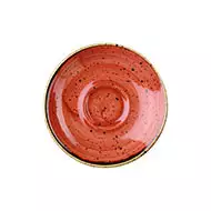 Spodek okrągły ø 156 mm | CHURCHILL, Stonecast Orange