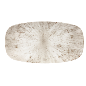 Półmisek prostokątny 355x189 mm | CHURCHILL, Studio Prints Stone Agate Grey