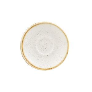 Spodek okrągły ø 118 mm | CHURCHILL, Stonecast Barley White