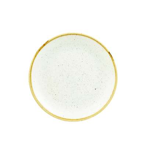 Talerz płytki okrągły ø 165 mm | CHURCHILL, Stonecast Barley White