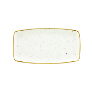Półmisek prostokątny 295x150 mm | CHURCHILL, Stonecast Barley White