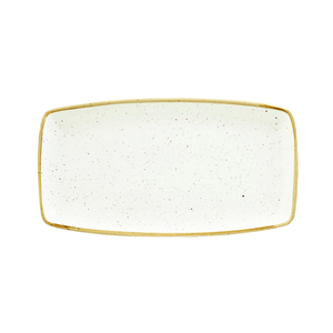 Półmisek prostokątny 350x185 mm | CHURCHILL, Stonecast Barley White