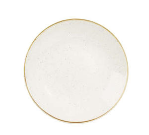 Talerz płytki okrągły ø 255 mm | CHURCHILL, Stonecast Barley White