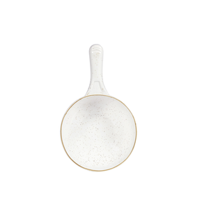 Patelnia porcelanowa ø 245 mm, 570 ml | CHURCHILL, Stonecast Barley White