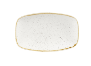 Półmisek prostokątny 200x121 mm | CHURCHILL, Stonecast Barley White