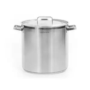 Garnek wysoki 21,2 l o średnicy 300 mm z pokrywką ze stali nierdzewnej | TECHNICA, Platinum Line