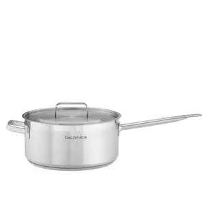 Rondel 8 l o średnicy 280 mm ze stali nierdzewnej z pokrywką | TECHNICA, Platinum Line