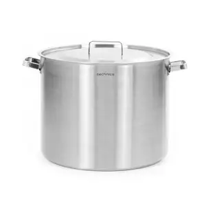 Garnek średni 57,3 l o średnicy 450 mm z pokrywką ze stali nierdzewnej | TECHNICA, Platinum Line