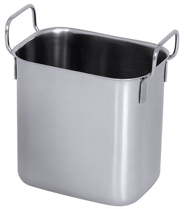 Kwadratowy wkład do gotowania w kąpieli wodnej, 2,5 l, 155x105x160 mm | CONTACTO, Series C