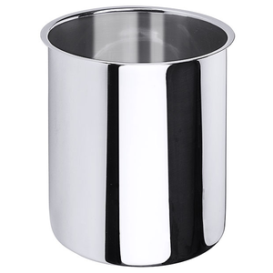 Pojemnik na sosy ze stali nierdzewnej bez pokrywki, 1,5 l, o średnicy 120 mm | CONTACTO, 1015/120