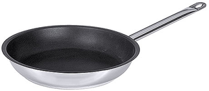 Patelnia do smażenia ze stali nierdzewnej z powłoką non-stick, o średnicy 240 mm | CONTACTO, Seria 2100