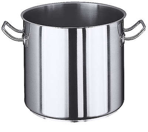 Garnek wysoki ze stali nierdzewnej bez pokrywki, o średnicy 320 mm, 25 l | CONTACTO, Seria 2100