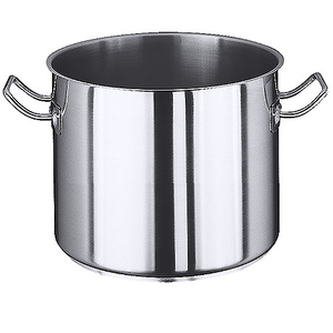 Garnek średni ze stali nierdzewnej bez pokrywy, o średnicy 360 mm, 30 l | CONTACTO, Seria 2100