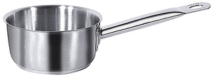 Rondel do sosów ze stali nierdzewnej bez pokrywki, o średnicy 160 mm, 2 l | CONTACTO, Seria 2100