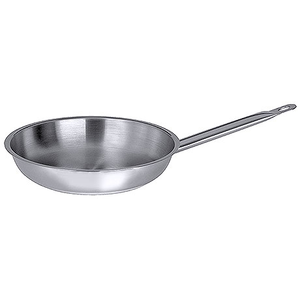 Patelnia do smażenia ze stali nierdzewnej bez pokrywki, o średnicy 320 mm | CONTACTO, Seria 2200