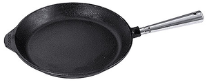 Patelnia do smażenia żeliwna, o średnicy 280 mm | CONTACTO, 5775/280