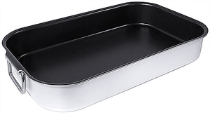 Brytfanna aluminiowa z powłoką PTFE bez pokrywki, 12 l, 540x320x85 mm | CONTACTO, 6947/500