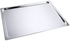 Taca ze stali nierdzewnej GN 2/1 20 mm, 650x530 mm | CONTACTO, 7421/020