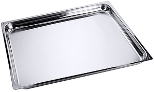 Taca ze stali nierdzewnej GN 2/1 40 mm, 650x530 mm | CONTACTO, 7421/040