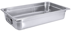 Brytfanna ze stali nierdzewnej GN 1/1 bez pokrywy 20 l, 530x325x150 mm | CONTACTO, 7500/533