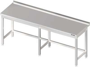 Stół przyścienny bez półki 2800x700x850 mm | STALGAST, 980037280