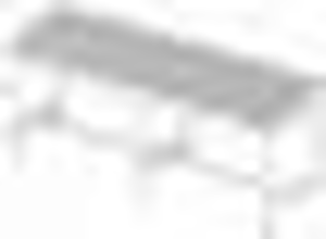 Stół centralny bez półki 2800x800x850 mm | STALGAST, 980098280