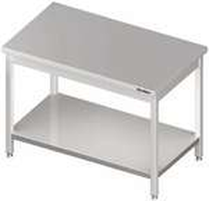 Stół centralny z półką 1100x700x850 mm | STALGAST, 980107110