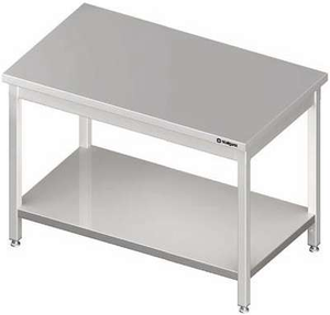 Stół centralny z półką 1000x800x850 mm | STALGAST, 980108100