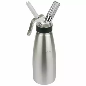 Syfon do bitej śmietany ze stalową głowicą 1,0 l | ISI, 500101