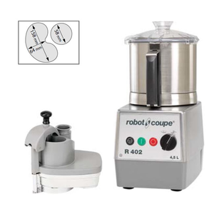 Robot wielofunkcyjny, 4,5 l, 0,75 kW, 400 V | ROBOT COUPE, R402