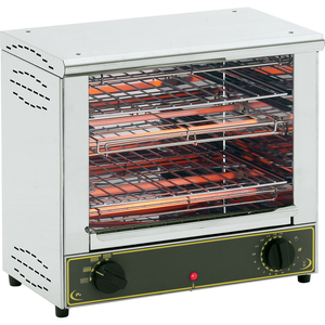 Opiekacz 2-poziomowy, 3,2 kW, 450x285x420 mm | ROLLER GRILL, 777102