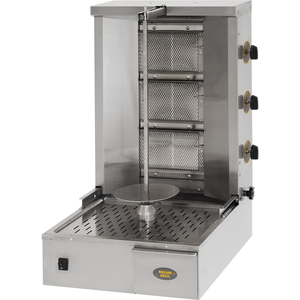 Gyros gazowy, wsad 15 kg, 7 kW, 580x660x645 mm | ROLLER GRILL, 777373