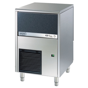 Kostkarka do lodu typu full cube 42 kg/24 h, pojemność zasobnika 16 kg, chłodzona wodą, 0,45 kW, 500x580x690 mm | BREMA ICE MAKERS, 872422
