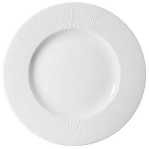 Talerz płytki okrągły z szerokim rantem ø 272 mm | CHURCHILL, Bamboo