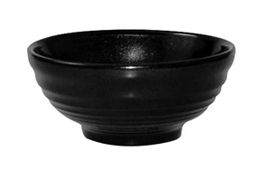 Miska 280 ml | CHURCHILL, Bit On The Side Ripple Onyx