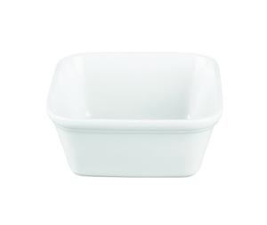 Naczynie do zapiekania kwadratowe 120x120x50 mm, 450 ml | CHURCHILL, Cookware White