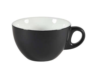 Filiżanka do cappuccino 199 ml | CHURCHILL, Menu Shades Ash Black