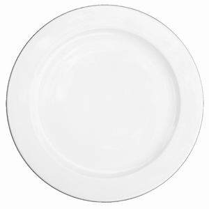 Talerz płytki okrągły ø 254 mm | CHURCHILL, White